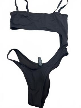 Skims signature swim strapless monokini